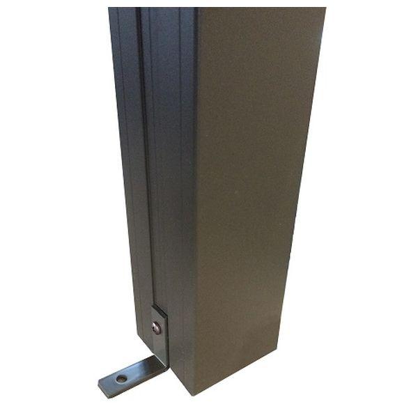 【店舗受取専用商品】※発送不可　※店頭受取時は送料無料サイズ：約６５ｍｍ×６５ｍｍ×２８０ｍｍ　アルミ製　セット内容：束柱×１本、固定金具×１個、アンカー×１本、ねじ５本　JJ-WOOD IIの専用束柱です。