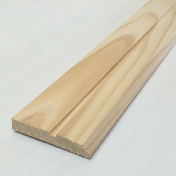 【店舗受取専用商品】※発送不可　※店頭受取時は送料無料国産桧モールディング。　和室造作部材としてはもちろん、塗装によってはモダンな雰囲気にも合わせられます。無地材ですが稀に小さな節がります。天然木のため品質にはバラつきがあります。