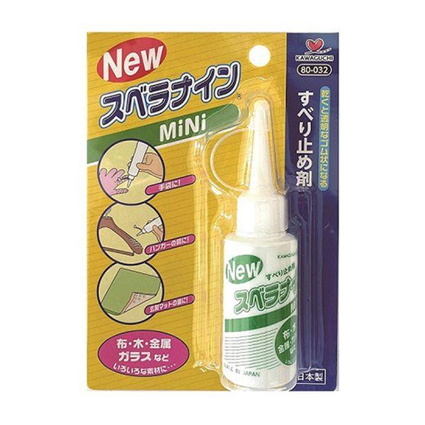 乾くと透明なゴム状になる滑り止め剤。布・木・金属・ガラスなど色々な素材によく接着します。