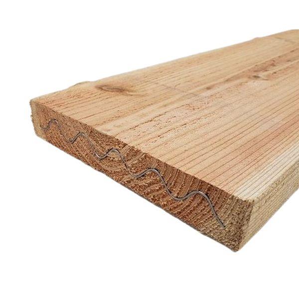 【店舗受取専用商品】※発送不可　※店頭受取時は送料無料国産杉足場板。割れ防止の波釘入り。ワイドタイプ。天然木のため品質にはバラつきがあります。