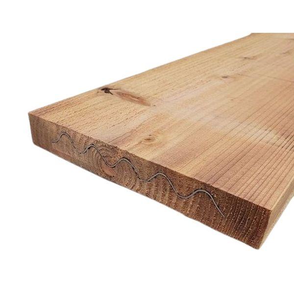 【店舗受取専用商品】※発送不可　※店頭受取時は送料無料国産杉足場板。割れ防止の波釘入り。ワイドタイプ。天然木のため品質にはバラつきがあります。