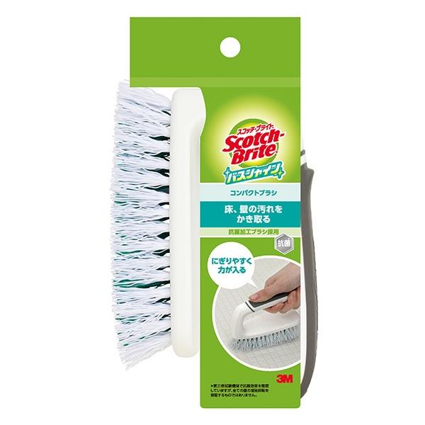 ●お風呂のあちこちの汚れ落としに使えるコンパクトブラシ。●床、壁、すき間など浴室の汚れ落としに。●抗菌加工ブラシ採用（※植毛ブラシ部分。全ての菌の繁殖を抑制するものではありません）●にぎりやすいラバーグリップ。仕様・注意事項内容量：1個サイ...