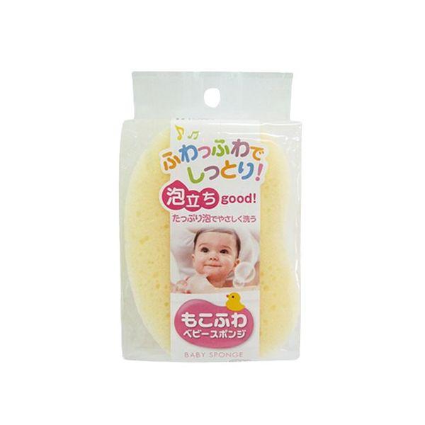 泡立ちがよく、とてもやわらかいスポンジです。石鹸やボディソープをよく泡立て、その泡を手にとりなでるようにやさしく赤ちゃんを洗ってあげてください。大人用の、直接体を洗うスポンジとしてもご利用いただけます。持ちやすいビーンズ形状です。