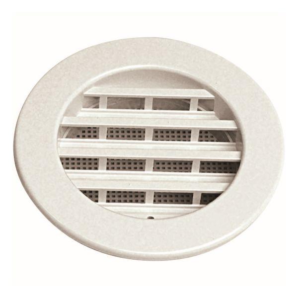 プラスチック製の丸型換気口です。