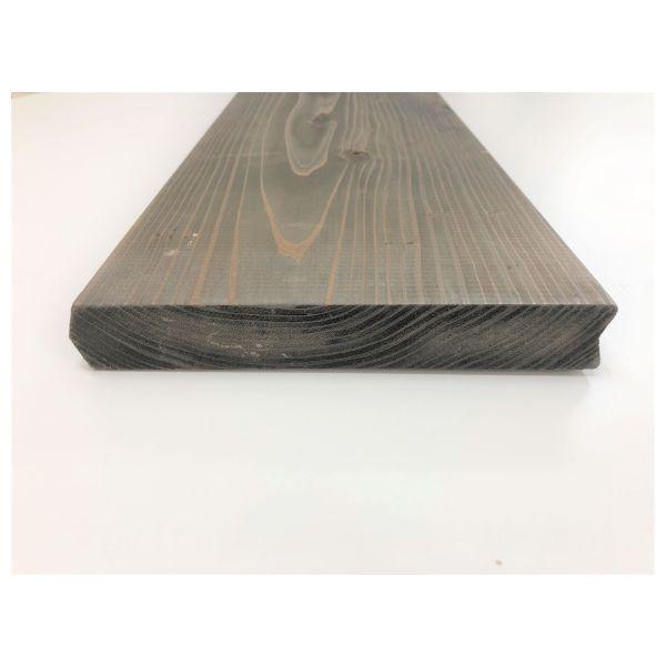 カフェ板 塗装品 約30mm×200mm×2000mm ウォルナット色 (店舗受取のみ