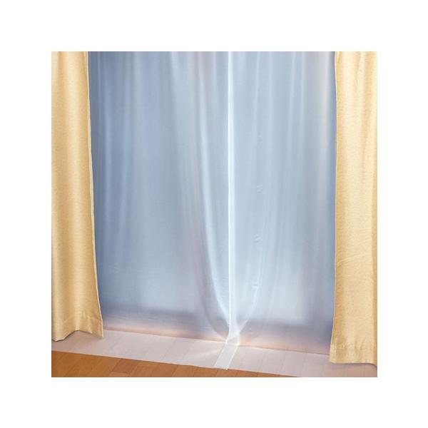 窓やカーテンの隙間からの熱気や冷気をカットするカーテン●窓やカーテンの隙間からの熱気や冷気をカットします●お部屋の間仕切りとしても使用できます●ハサミで簡単にカットして丈詰めできます仕様・注意事項●サイズ　約1000cmX140cm　2枚　...