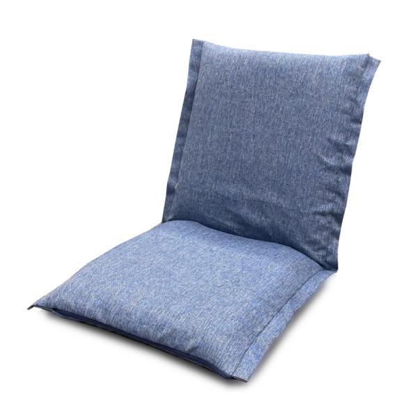 カバーが洗える座椅子　 ＭＥＺ−グラス　ＮＶ　ネイビー ５０ｃｍ×６７ｃｍ×５８ｃｍ　３．２kg 座椅子 (店舗受取のみ)