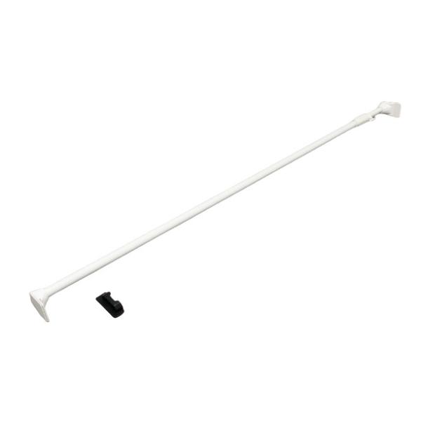 【店舗受取専用商品】※発送不可　※店頭受取時は送料無料ねじや釘を使わずに壁にしっかりと固定できる伸縮棒です。パイプ先端のＬ字型圧着部を広くすることで、耐荷重がより強化されました。一人でも簡単に取り付けができるアダプターが1個付いています。●...