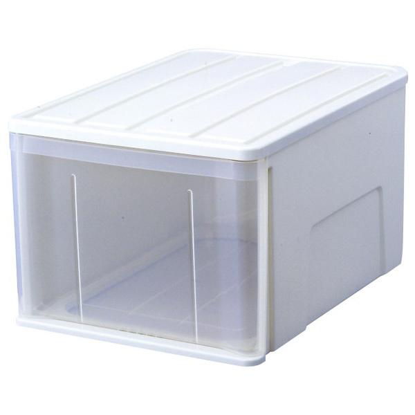 天馬 たっぷり収納ケース 55L 引き出し 衣装ケース ホワイト