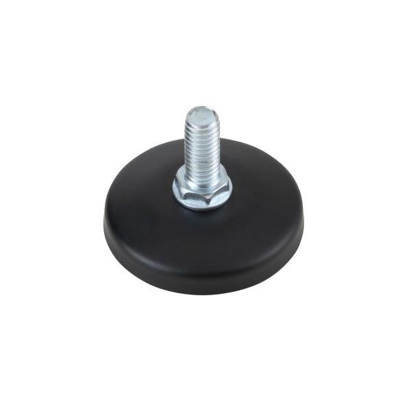 直径5.5cmと大型で裏面には樹脂を使用した円形アジャスターで床に傷がつきにくいです。安定感抜群で転倒防止効果もあります。仕様・サイズ 外形寸法 直径5.5×高さ2cm 商品シリーズ 25mm/ルミナス ノワールシリーズ 塗装・コーティング...