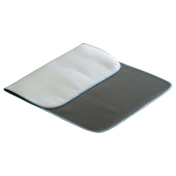 掛け面のアルミコーティング加工が高い熱効率を発揮してくれるマット。仕様・注意事項：約72X48X0cm