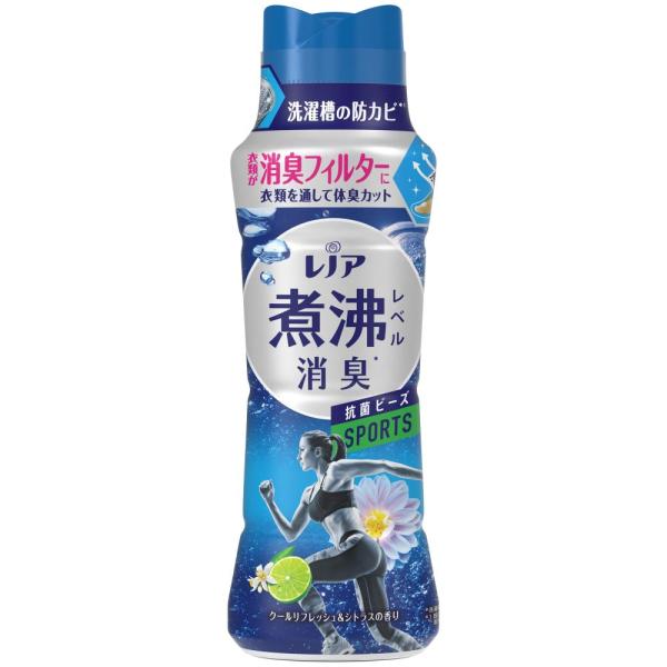他サイト： 訳あり レノア煮沸消臭抗菌ビーズ　スポーツ　クールリフレッシュ＆シトラス４２０ｍｌ   P&amp;Gの商品画像