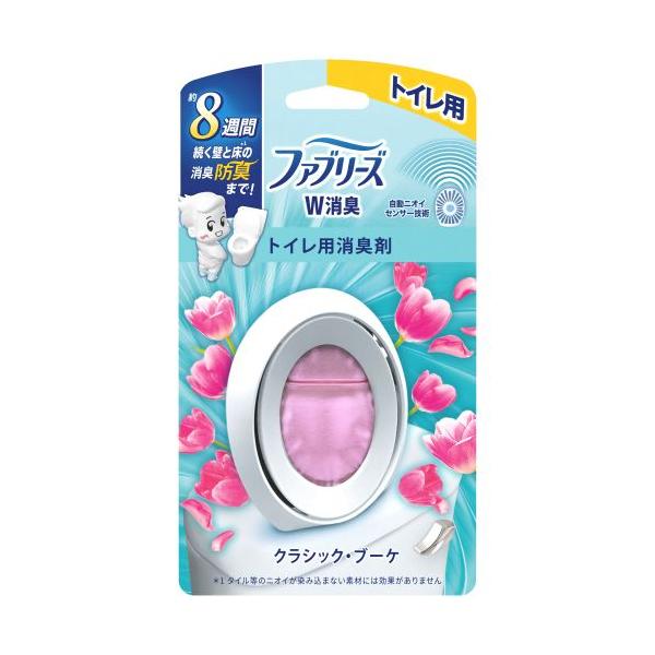 「置くだけで爽やか！８週間続くトイレの消臭＋防臭！」発売以来初の全リステージ！トイレ用ベースが進化する！仕様・注意事項内容量：6.3mlサイズ：幅100×奥行52×高さ180mm、0.04kg原産国名：中華人民共和国