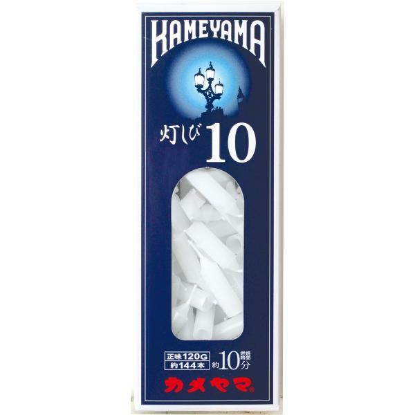 天然ガス使用の環境に配慮したローソク。燃焼時間約１０分。仕様・注意事項：●内容：120ｇ●サイズ：幅58×高さ160×奥行38mm●重量：0.15g