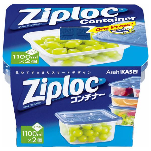 �W�b�v���b�N �R���e�i�[ �����` 1100ml 2�� �������z�[���v���_�N�c