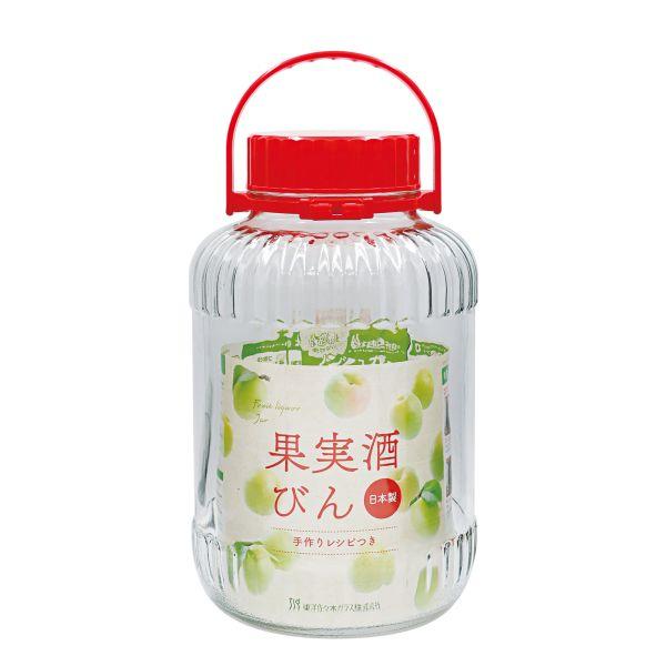 東洋佐々木ガラス 果実酒びん 8L 10号 I-71808-R-C-JAN 保存容器