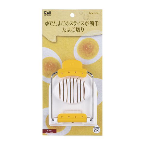 ゆでたまごのスライスが簡単にできる、たまご切りです。（日本製） 食洗機可能なので、お手入れ簡単です。