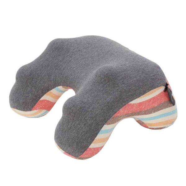 様々なシーンや体勢にフィットする独特な形状のお昼寝ピロー。ぐりぐり玉内臓で、じんわりと身体を気持ち良く刺激します。サイズ(約)：26cm×27cm×14cm材質：【本体】低反発ポリウレタンフォーム、ナイロン【カバー】綿、ポリエステル、スパン...