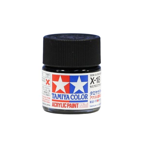 タミヤ（TAMIYA） タミヤカラー アクリルミニ X18 セミグロス