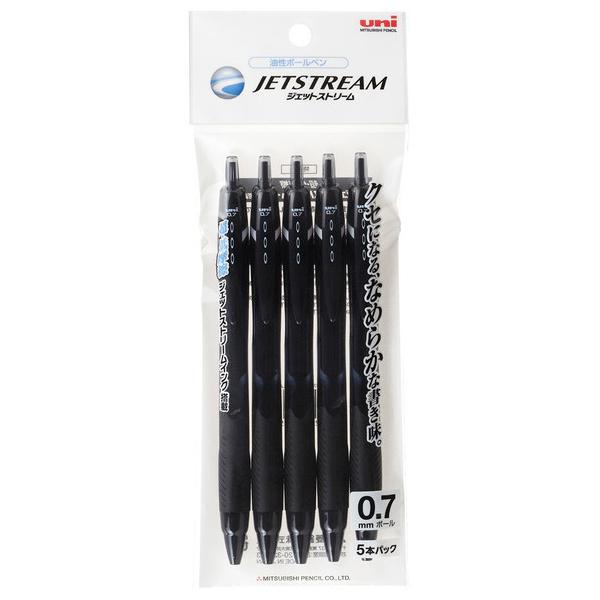 ジェットストリーム　ボールペン　黒1色  90本 三菱鉛筆 ジェットストリーム SXN-150-07 5P [黒] (ボールペン