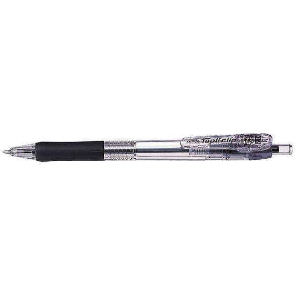 ゼブラ 油性ボールペン タプリクリップ0.7 [黒] 0.7mm BN5-BK