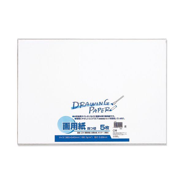 マルアイ　４ツ切画用紙　５枚　エーＰ４
