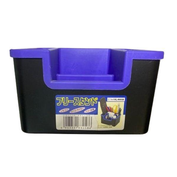 リモコン、ペンなどテーブル上の小物をスッキリと収納・5仕切・サイズ：W140×D100×H82mm・ポリプロピレン製