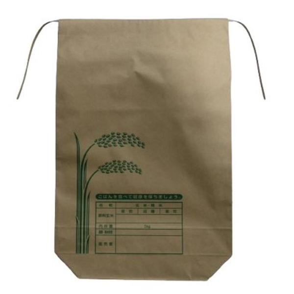 おすそ分けにも使いやすい、お米の出荷用袋です。容量：5kgサイズ(約)：幅278mm×高さ425mm