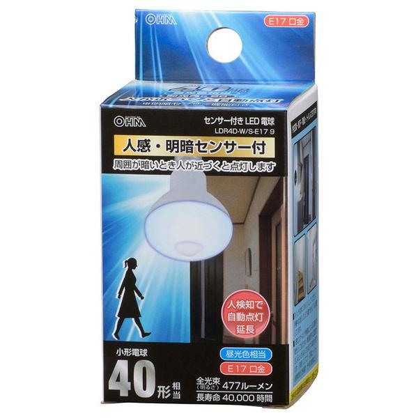 OHM I[d@ LEDd tv` E17 40` lEÃZT[t F LDR4D-W/S-E17 9