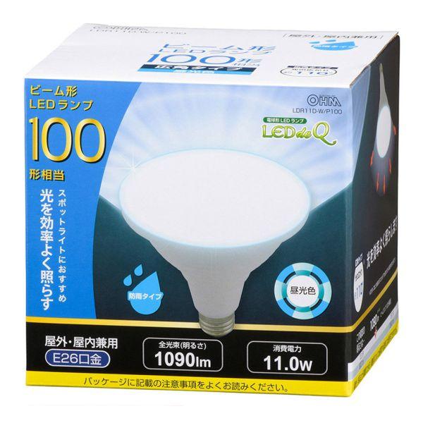 OHM（オーム電機） LED電球 ビーム形 E26 11W D
