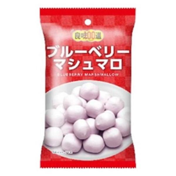 名称：マシュマロ原材料名：水あめ(国内製造)、砂糖、麦芽糖、ぶどう糖、ゼラチン、コーンスターチ、濃縮ブルーベリー果汁、大豆たんぱく/ソルビトール、ゲル化剤(ペクチン：りんご由来)、酸味料、着色料(ビートレッド、クチナシ)、香料内容量：55g...