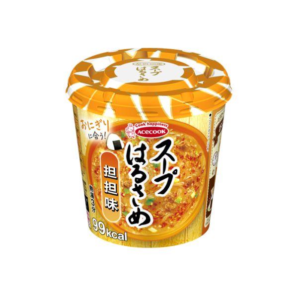 すりごまとねりごまをたっぷり使用した、辛さの中に甘味とコクが味わえる担担味スープ。