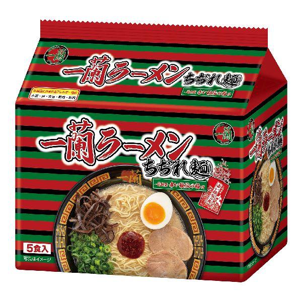 他サイト： 一蘭 ちぢれ麺 特製赤い秘伝の粉付 5食入の商品画像