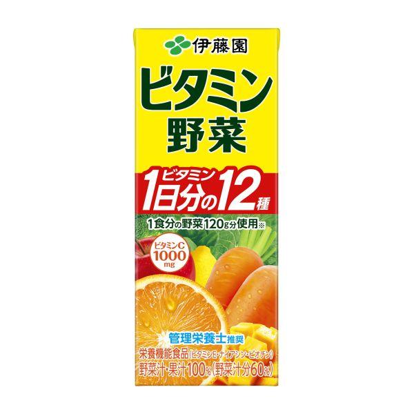 伊藤園 ビタミン野菜 紙パック 200ml