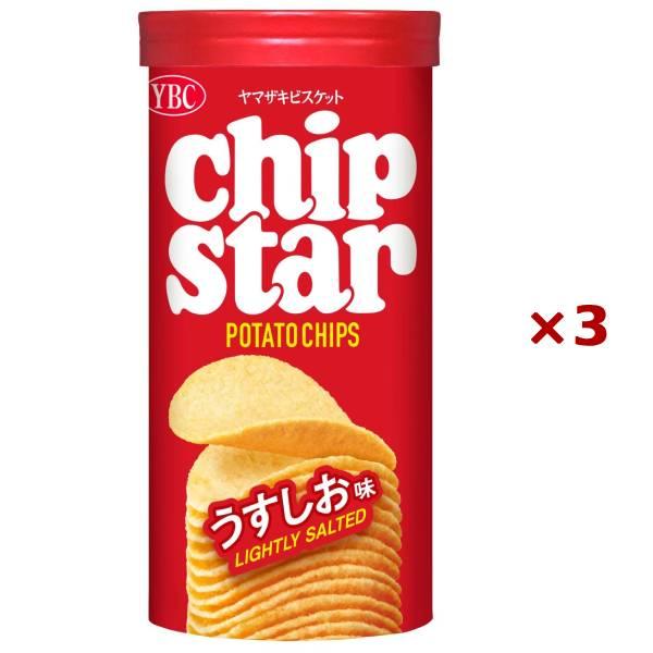 まとめ買い×3個セット ヤマザキビスケット チップスターS うすしお味 45g