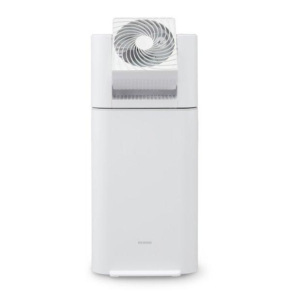 サーキュレーターを搭載した、衣類乾燥除湿機です。衣類乾燥時間95分（自然乾燥に比べ乾燥時間を1/6に短縮）、室内干し対策に最適です。