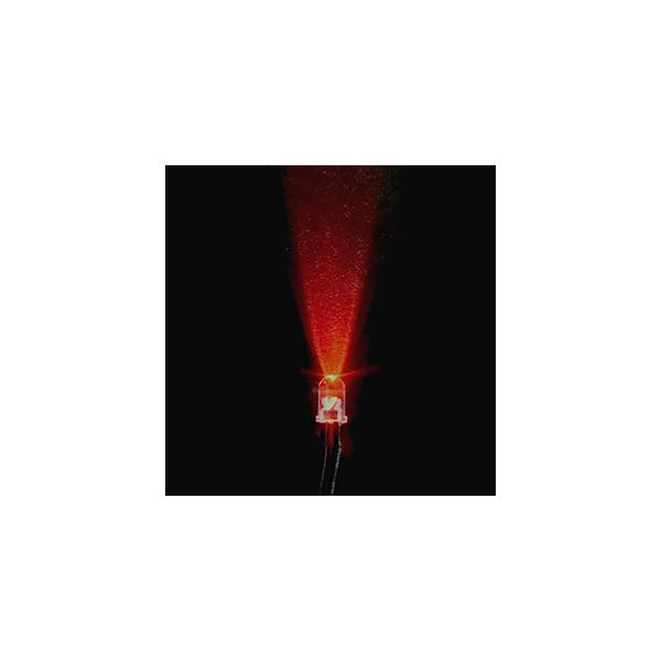 �G���L�b�g �����P�x�R�[�h�t��LED �i�ԐF�E5mm�j LK-5RD-CRL50 ELEKIT EK�W���p��