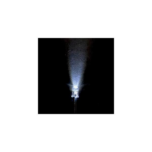 �G���L�b�g �����P�x�R�[�h�t��LED �i���F�E5mm�j LK-5WH-CRL50 ELEKIT EK�W���p��