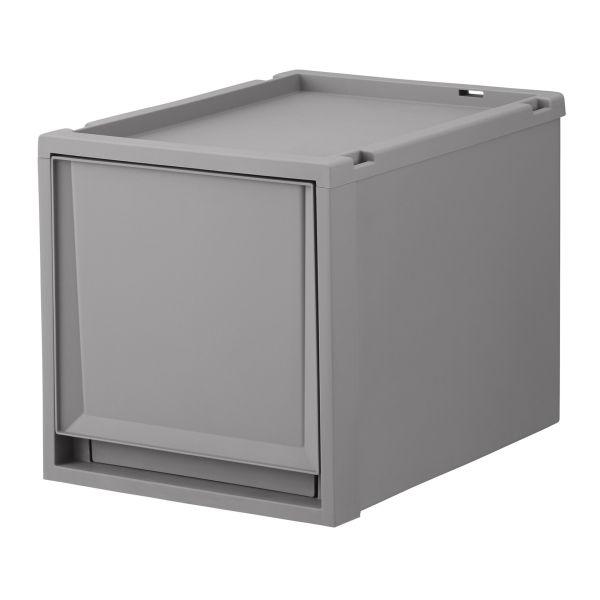 アルミ補強板を施した、よりスタイリッシュなフィッツケース。奥行き40cmなので、リビング・ランドリー・玄関周りなど設置する場所を選びません。カラー：グレーサイズ(約)：幅30×奥行40×高さ30cm有効内寸(約)：幅22.8×奥行35.0×...