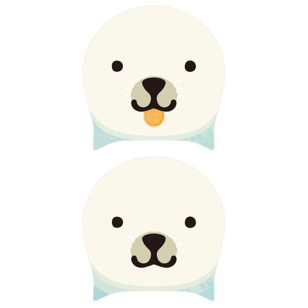 動物の顔がモチーフの吸着フックですお風呂や洗面所の鏡やタイルなどツルツルした面に使用できます。仕様・注意事項【商品サイズ】幅72x高さ73x奥行12mm耐荷重:1kg耐熱温度:70℃