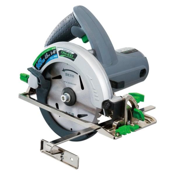 他サイト： 高儀 EARTH MAN 電気丸のこ 147mm DM-100 木工用チップソー付 電動丸ノコ 木材 合板切断 ブレーキ付 アルミベース DIY 電動工具の商品画像