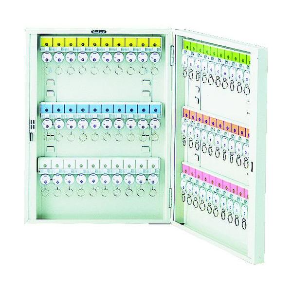 ■TRUSCO キーボックス 鍵付タイプ ホルダ数60個【0008168:0】[店頭受取不可]