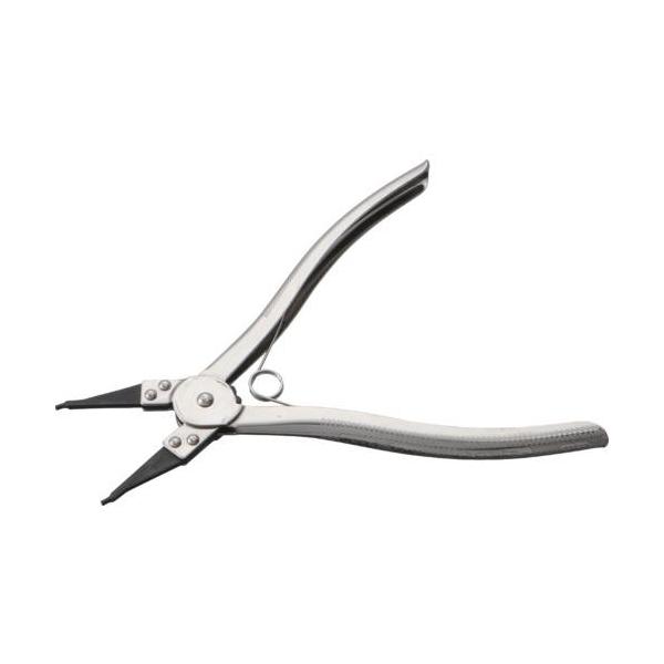 ■スーパー スナップリングプライヤー 穴用直爪 リング使用範囲8~25MM【1113186:0】[店頭受取不可]