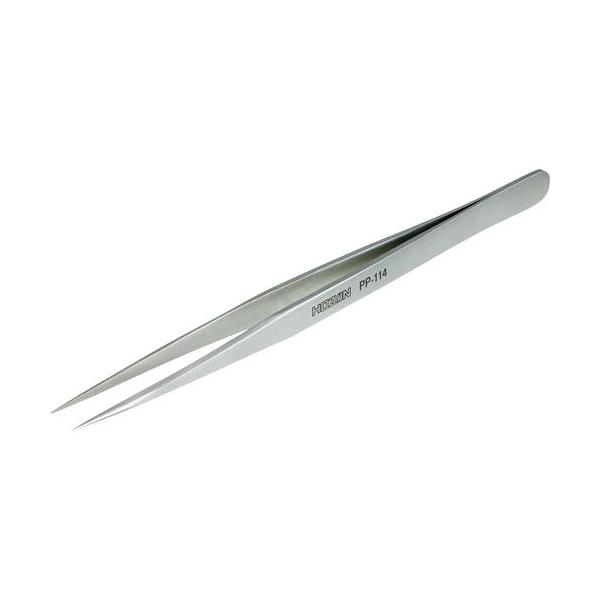 ■HOZAN ピンセット 全長140mm【1148638:0】[店頭受取不可]