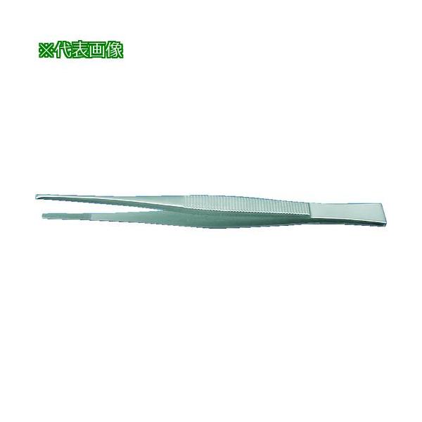 ■KFI ステンレス製ピンセット K‐17V13A【1152550:0】[店頭受取不可]