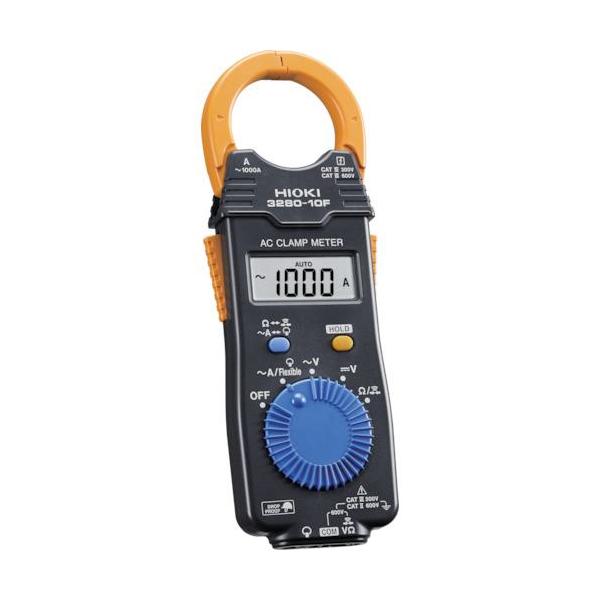 ■HIOKI ACクランプメータ 3280-10F 書類3点付【1170653:0】[送料別途見積り][法人・事業所限定][店頭受取不可]