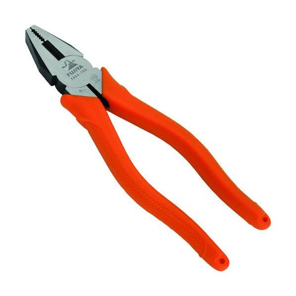 ■フジ矢 ペンチ(樹脂グリップ付) 150mm【1178300:0】[店頭受取不可]