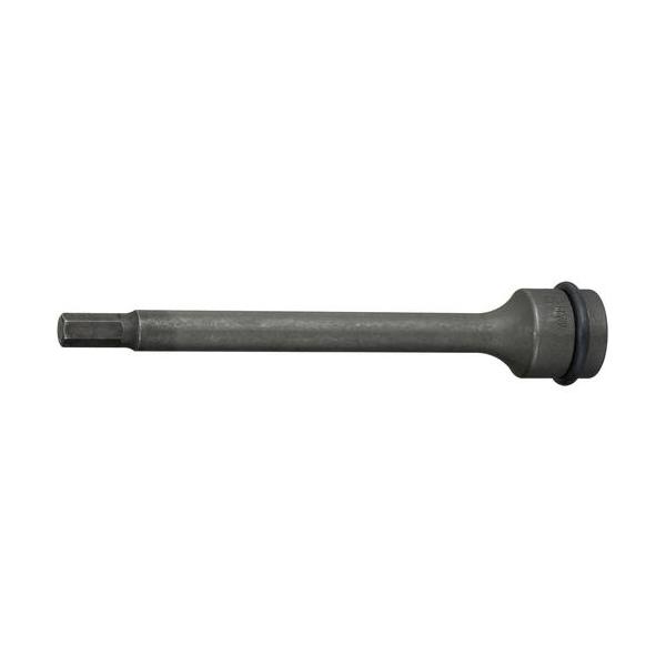 ■TONE インパクト用ロングヘキサゴンソケット 対辺寸法8mm 差込角12.7mm【1197151:0】[店頭受取不可]