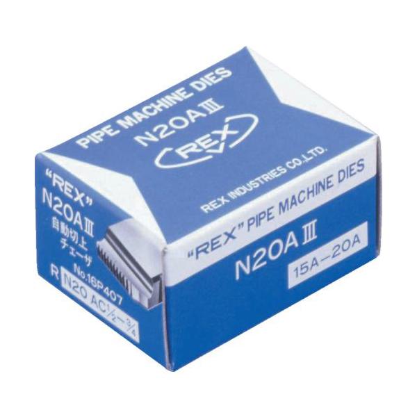 《メーカー》レッキス工業（株）《品番》16P407《特長》●優れた切れ味で仕上がりが良く、長持ちします。《用途》《仕様》●寸法:自動切上1/2〜3/4●適合機種NS25A3:○●型式:ACN15A20A《仕様２》《原産国（名称）》日本《材質...