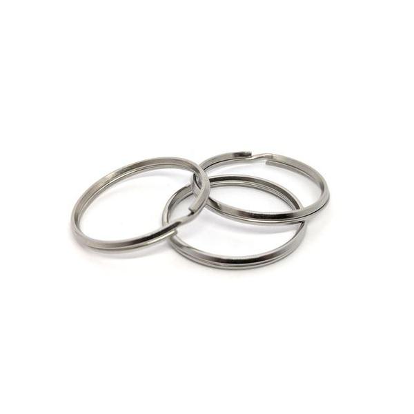 《メーカー》（株）ニッサチェイン《品番》P-220《特長》●Wリングに強度と美しさを加えたリングです。●水回りに最適なステンレス製です。《用途》●チェインやワイヤーロープの先端金具・ジョイント金具に。《仕様》●品名:SKR32●A(mm):...